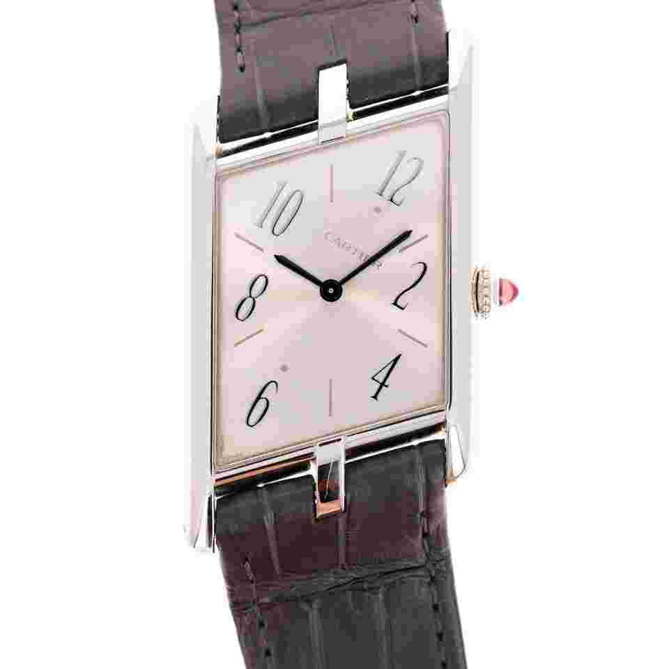Cartier Tank
Platinum Tank Asymmetric Ref. WGTA0042