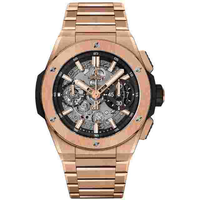 Hublot Big Bang
                           
                                 Integral 451.OX.1180.OX 18kt Rose Gold Matte Black Skeleton 42mm Watch 2024