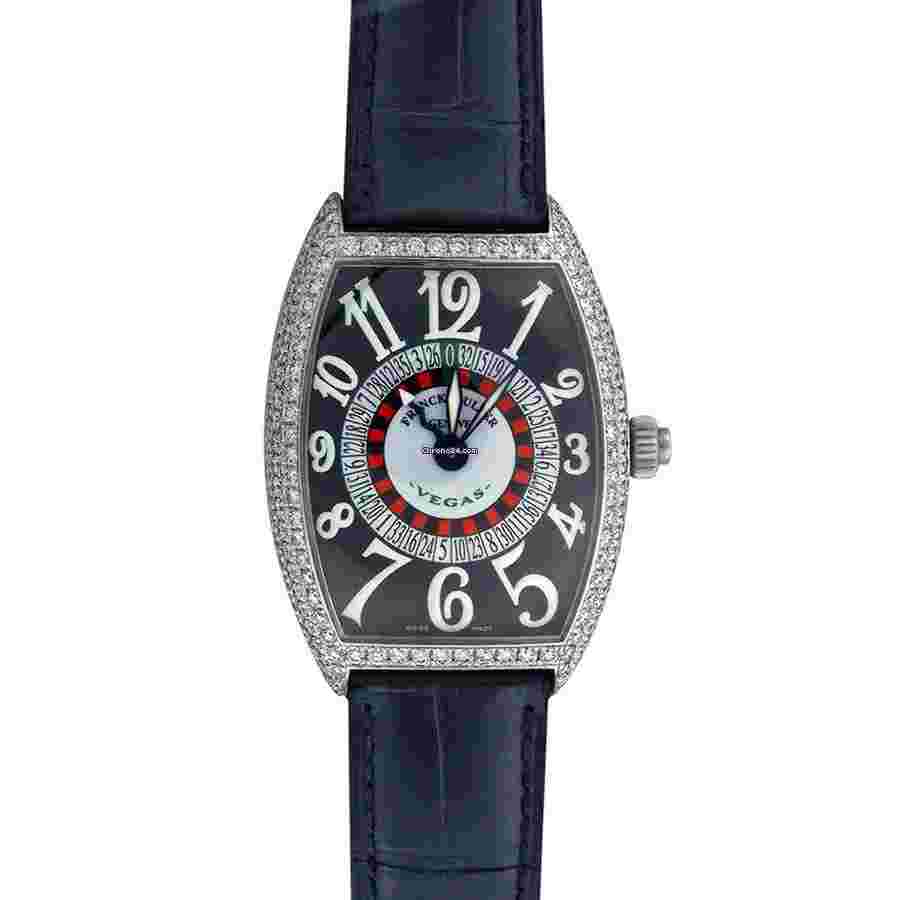 Franck Muller Vegas
Casablanca Vegas 6850 VEGAS D White Gold with Black Leather Watch 2024