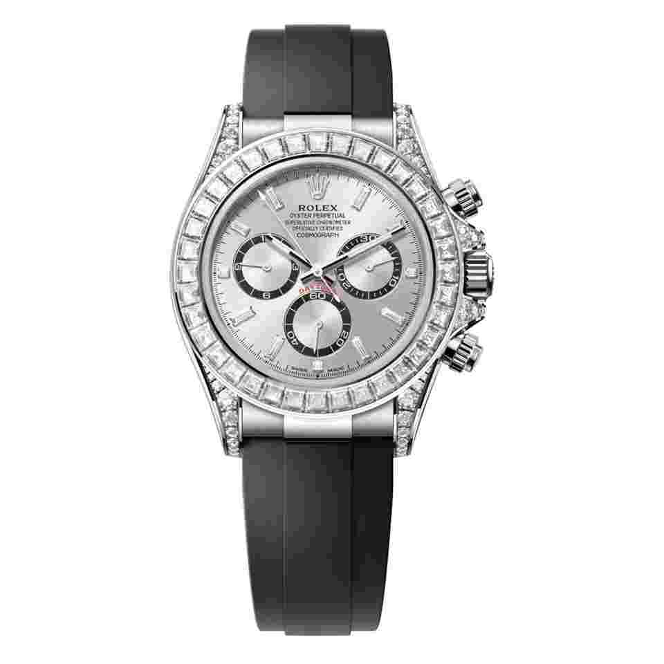 Rolex Daytona
                           
                                 40mm 126539tbr-0002 White Gold with Silver Diamond Dial Watch 2024