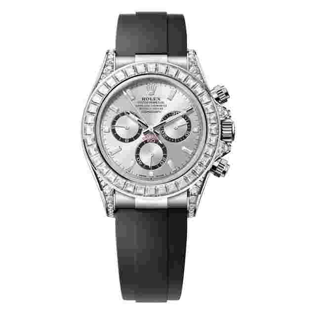 Rolex Daytona
                           
                                 40mm 126539tbr-0002 White Gold with Silver Diamond Dial Watch 2024