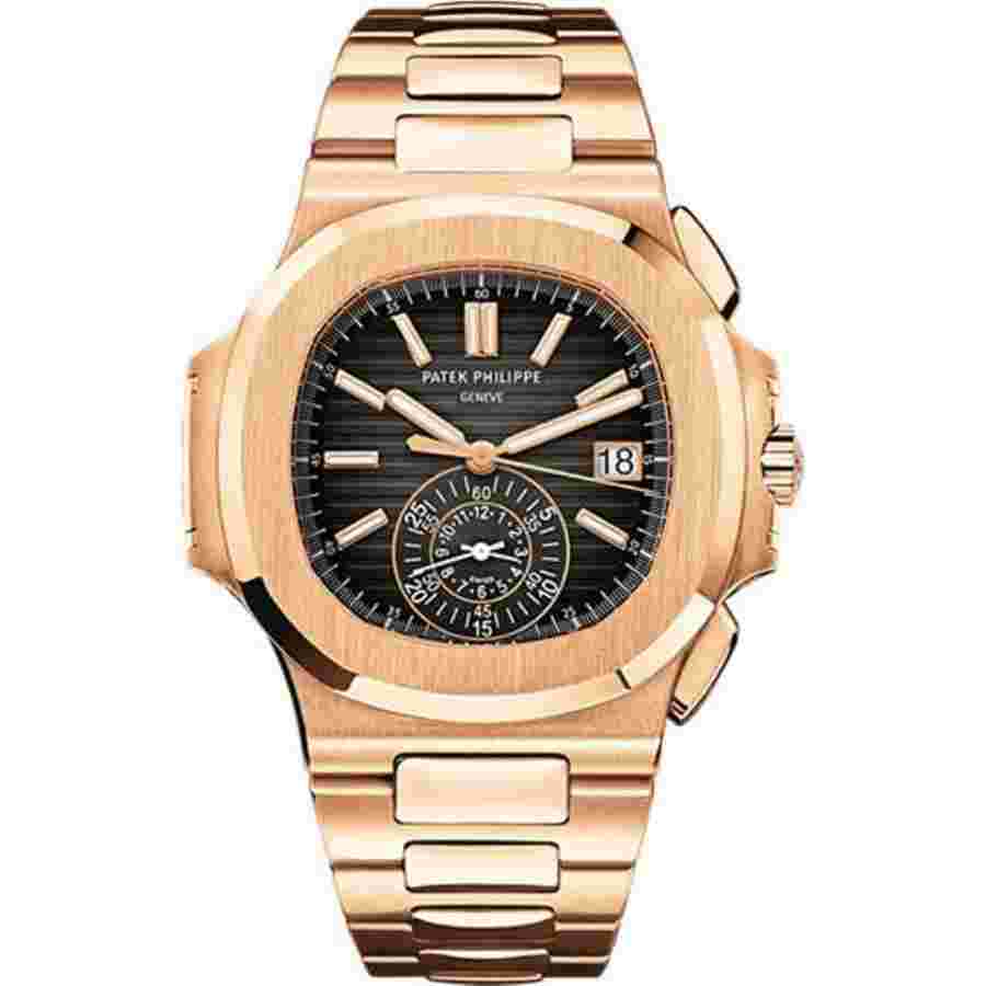 Patek Philippe Nautilus
                           
                                 5980/1R-001 Nautilus 18kt Rose Gold Automatic Men’s Watch 2020