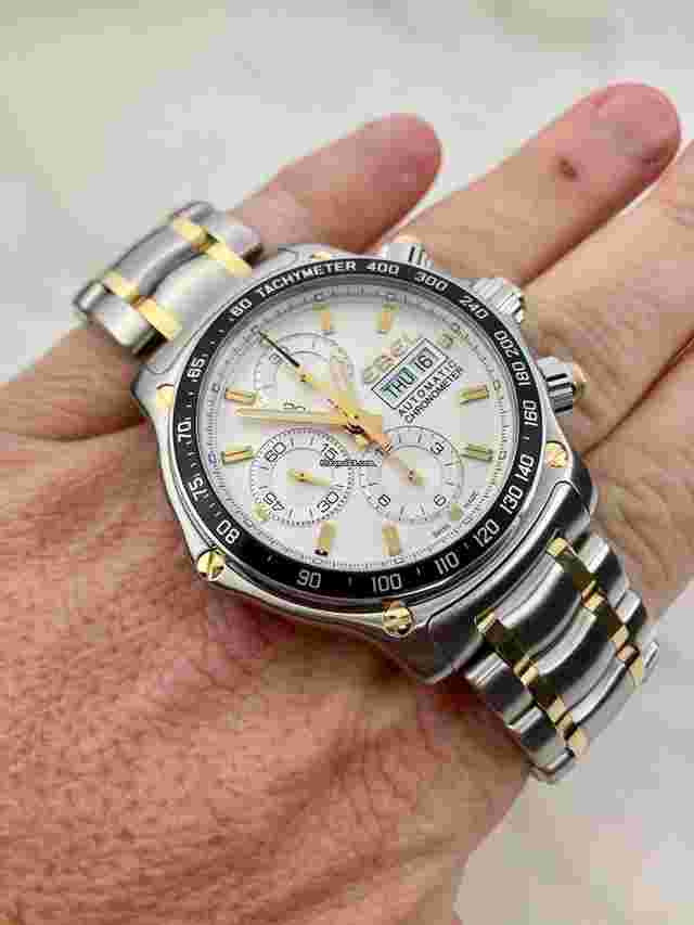 Ebel 1911 Discovery
                           
                                 Chrono Stahl/Gold/Box/Papiere/TOP