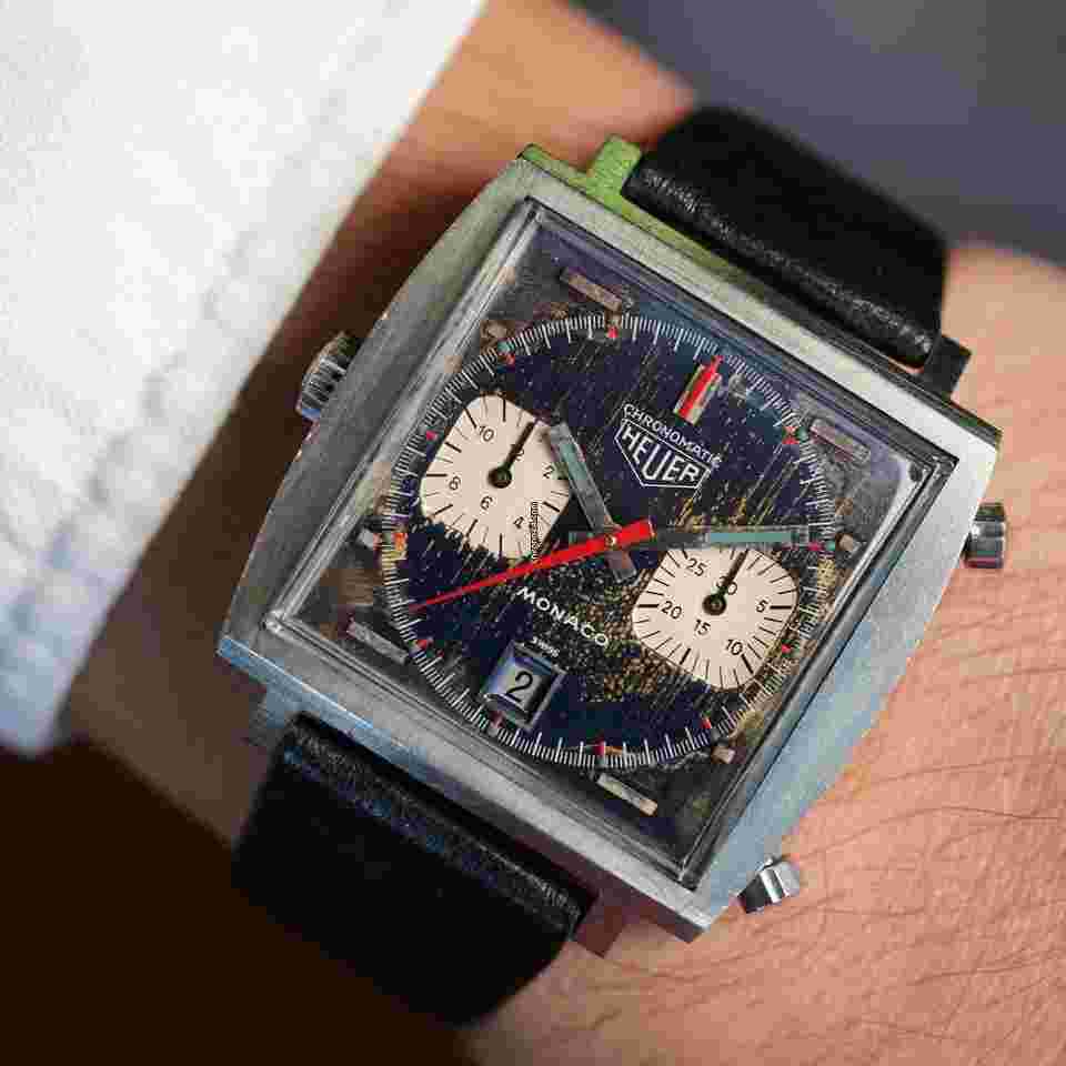 Heuer
                           
                                 Monaco Chronomatic Reference 1133 Unpolished