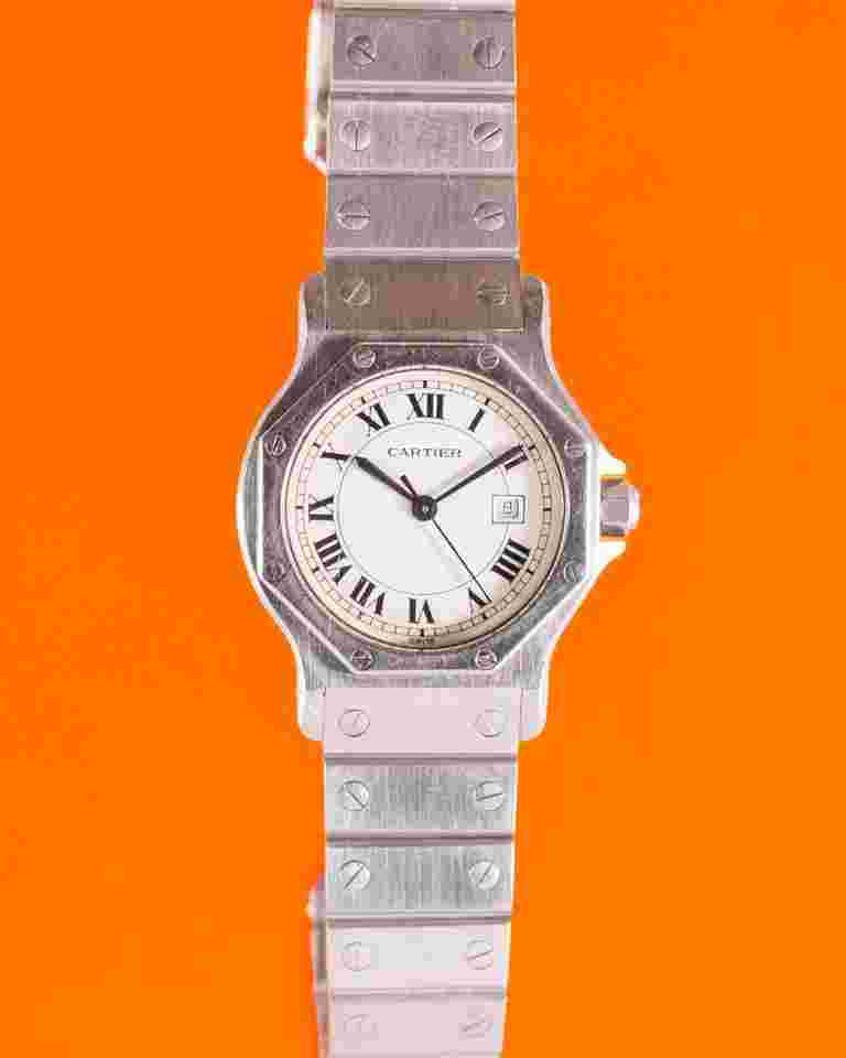Cartier Santos
                           
                                 Octagon Automatic