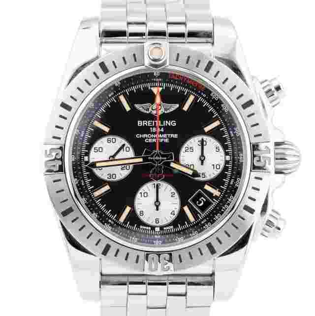 Breitling Chronomat 41
                           
                                 Airborne 30th Anniversary Steel Black 41mm AB0144 Watch BOX