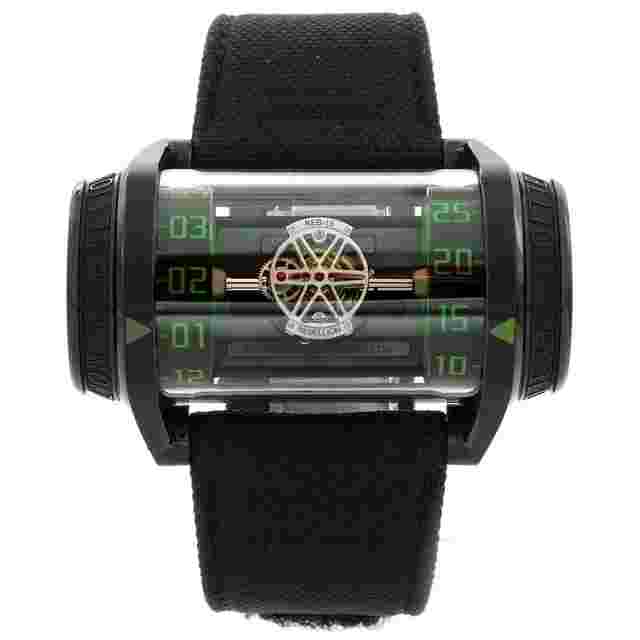 Rebellion
                           
                                 Weap-One Biaxial Flying Tourbillon Green Unworn - Inventory 6852