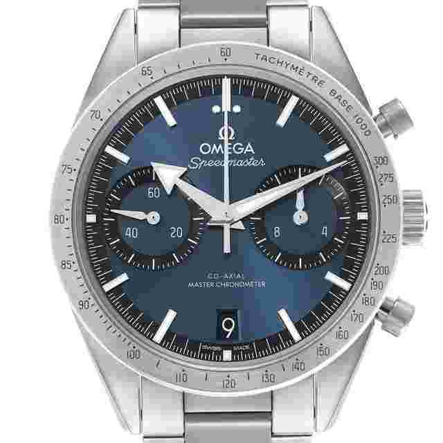 Omega Speedmaster '57
                           
                                 Broad Arrow Steel Mens Watch 332.10.41.51.03.001 Box Card