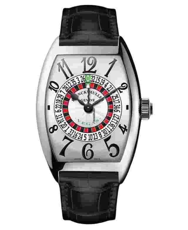 Franck Muller Vegas
                           
                                 CINTRéE CURVEX VEGAS 34X47MM 6850 18K WHITE GOLD MEN'S WATCH