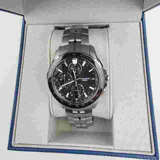 Casio Oceanus Manta Titanium solar radio bluetooth Analog watch OCW-S7000-1A2JF