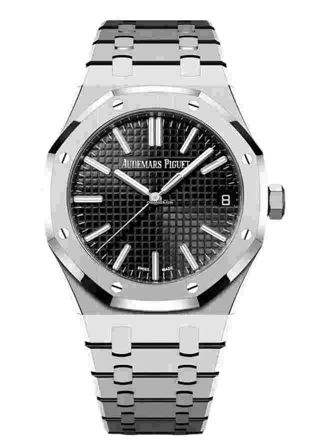 Audemars Piguet Royal Oak
                           
                                 Unworn Royal Oak Black Dial 15510ST