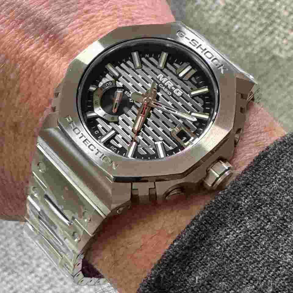 Casio G-Shock
                           
                                 MRG-B2100D-1A Kigumi Bluetooth Solar