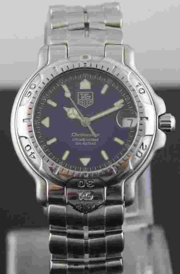 TAG Heuer 6000
WH5213.BA0676 Blue 35MM Automatic Men's Classic Watch