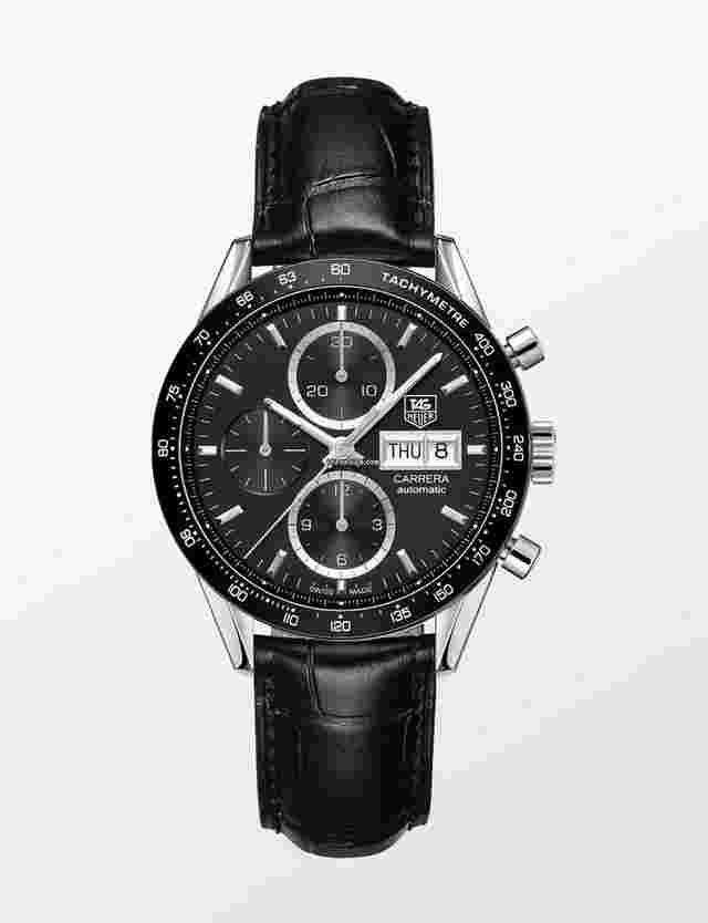 TAG Heuer Carrera Calibre 16
                           
                                 Day Date Automatic Chronograph CV201AG.FC6266