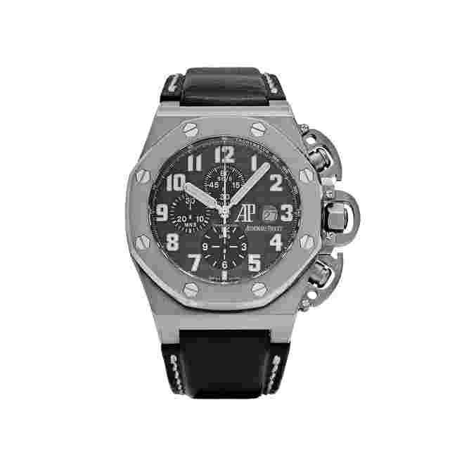 Audemars Piguet Royal Oak Offshore Chronograph
                           
                                 25863TI.OO.A001CU.01 'T3' Titanium Black Dial Limited Edition