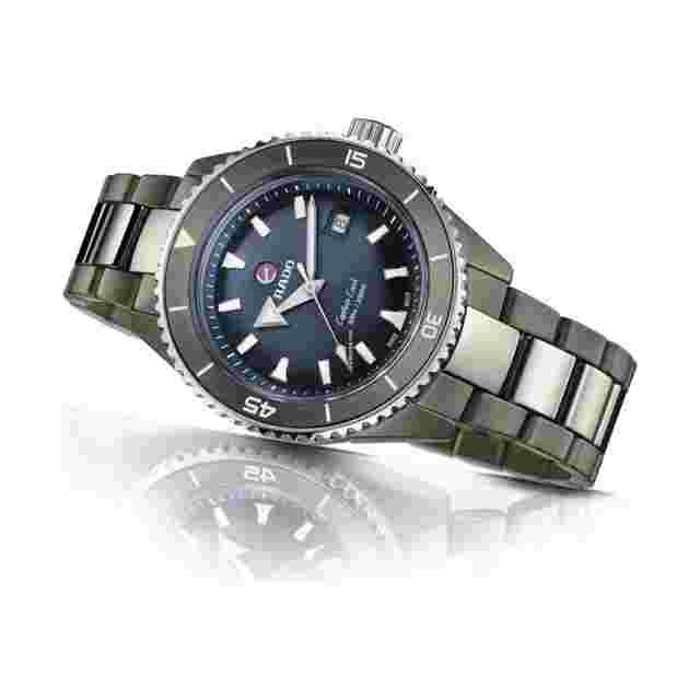 Rado Captain Cook High-Tech
                           
                                 R32144202 Automatic 43mm 300M High-Tech Ceramic Diver Blue Dial Sapphir