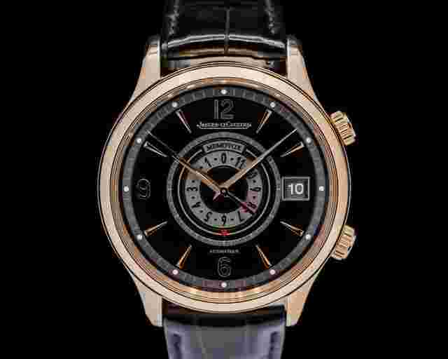 Jaeger-LeCoultre Master Memovox
                           
                                 Control Memovox Timer 18K RG Black Dial