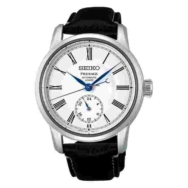 Seiko Presage
                           
                                 Enamel dial Leather strap Automatic machinery men'swatch SART009/SPB495