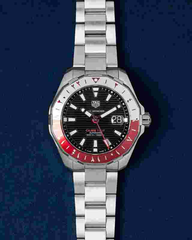 TAG Heuer Aquaracer 300M
                           
                                 GMT Qatar Edition