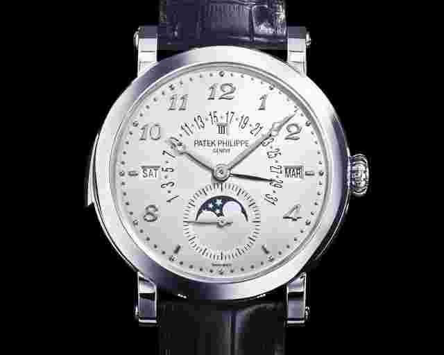 Patek Philippe Minute Repeater Perpetual Calendar
                           
                                 Grand Complication Minute Repeater Perpetual Calendar 5213G SEALED