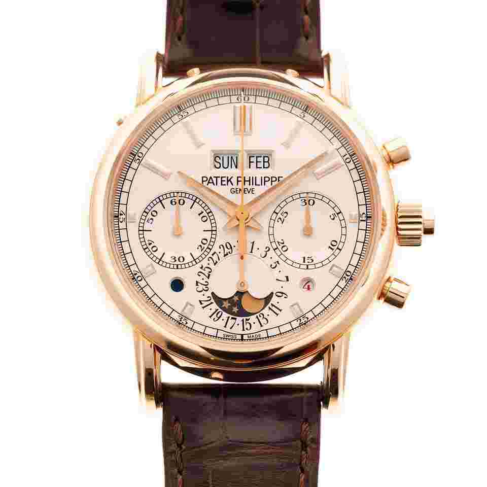 Patek Philippe Perpetual Calendar Chronograph
                           
                                 Rose Gold Perpetual Calendar Split Seconds Chronograph Watch Ref. 5204