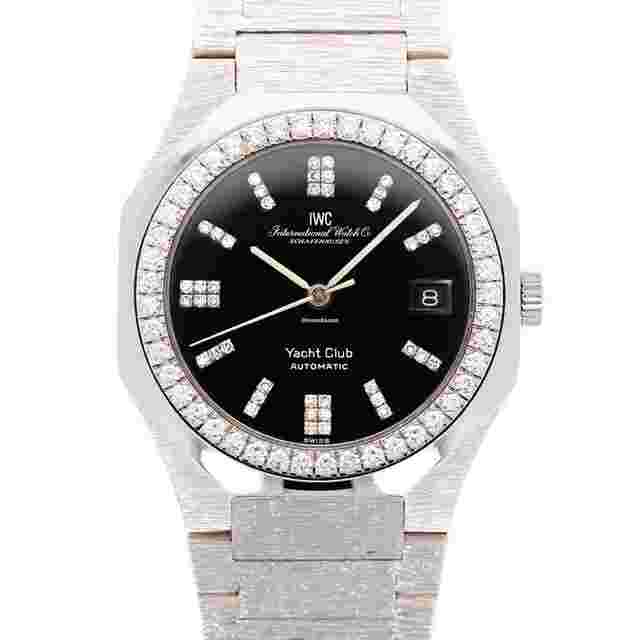 IWC Yacht Club
                           
                                 White Gold Yacht Club Onyx & Diamond Watch