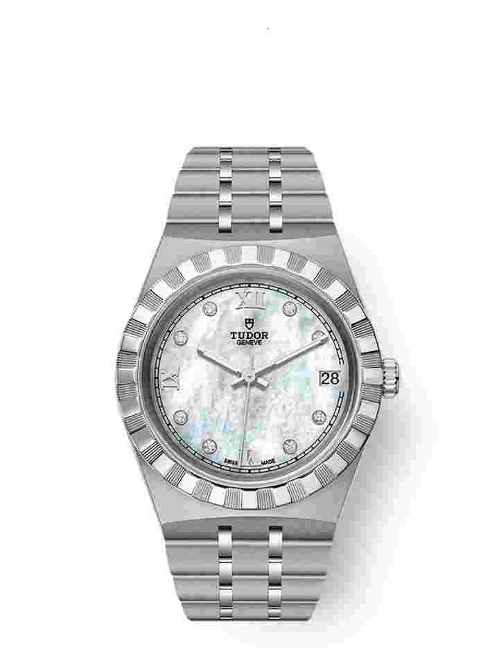Tudor Royal
Unworn 2024 Tudor Royal Steel and Diamond-set 34mm Ref# M28400-0005 box and papers