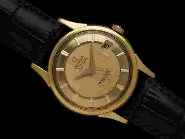 Omega Constellation
                           
                                 1960 Constellation "De Luxe" Dial Vintage Mens Watch - 18K Gold
