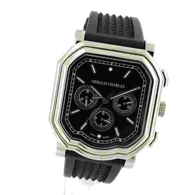 Gerald Charles
                           
                                 Maestro 3.0 Chronograph Black dial Rubber strap Ref. GC3.0-A-00 Never Worn Full Set