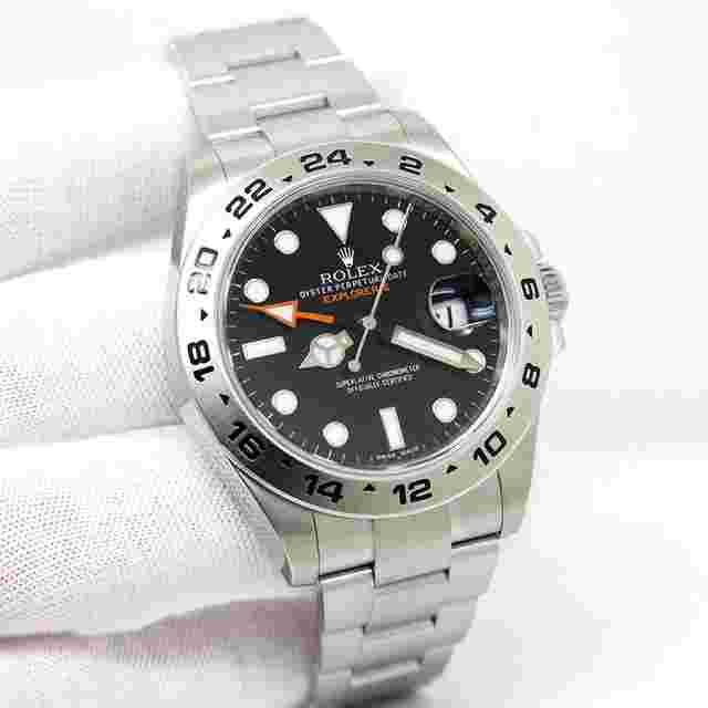Rolex Explorer II
                           
                                 216570 Explorer II with Black Dial
