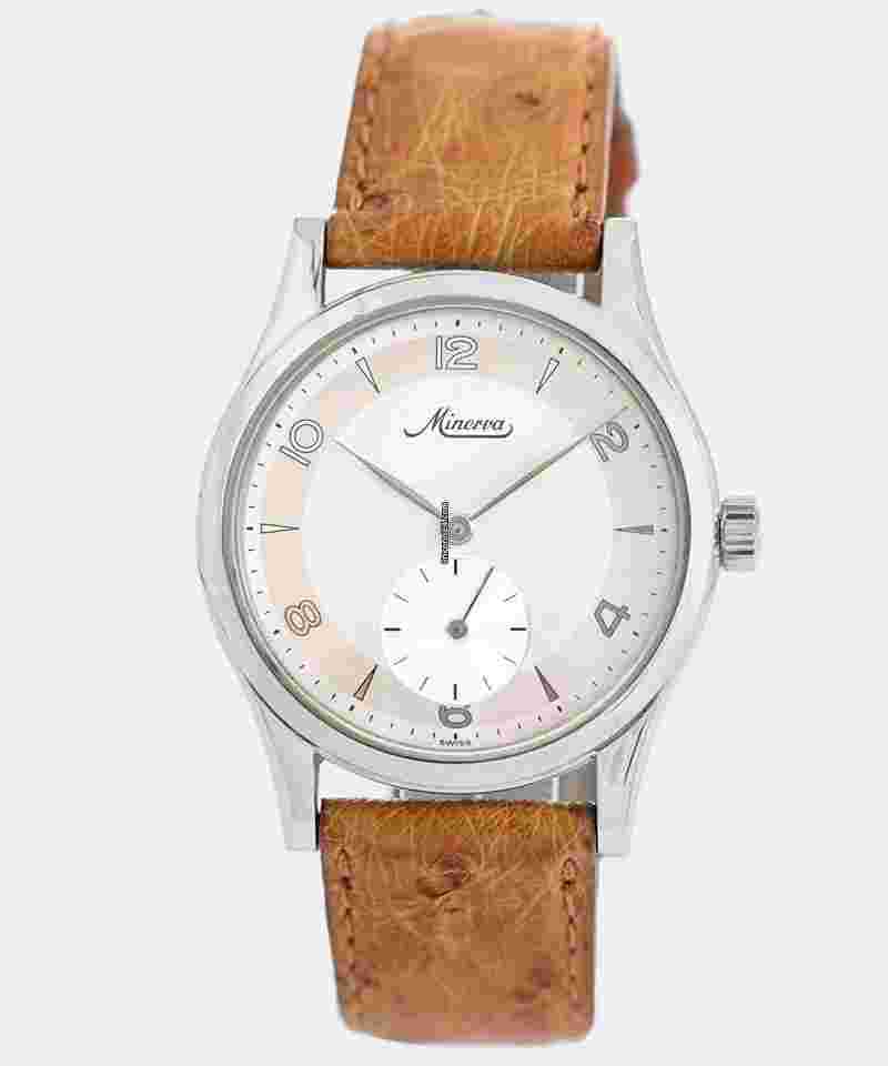 Minerva
                           
                                 Handaufzug mit Manufakturwerk Cal. 48 Ref. A481