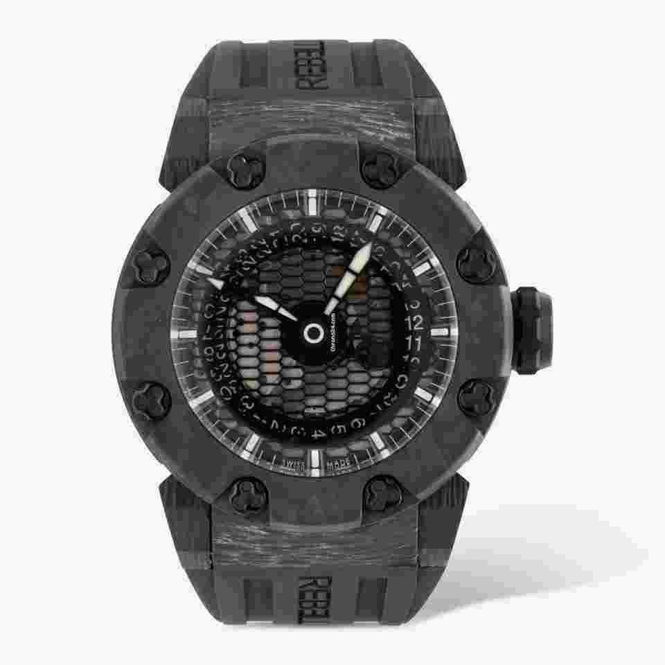 Rebellion
                           
                                 Predator S 3H Luminova Carbon Automatic Men's Watch