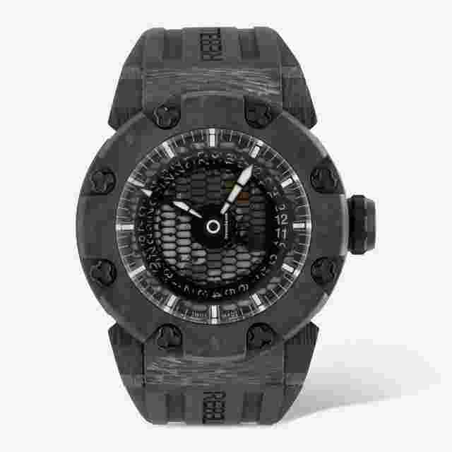 Rebellion
                           
                                 Predator S 3H Luminova Carbon Automatic Men's Watch