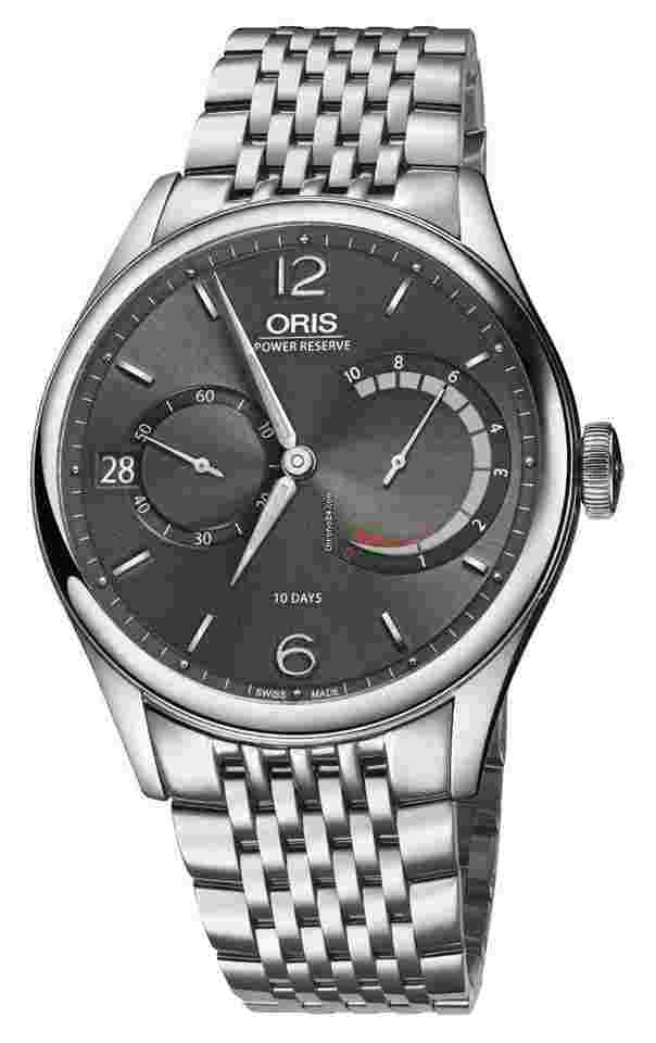 Oris Artelier Calibre 111
Manual Wind Steel Power Reserve Mens Watch 111 7700 4063-Set MB