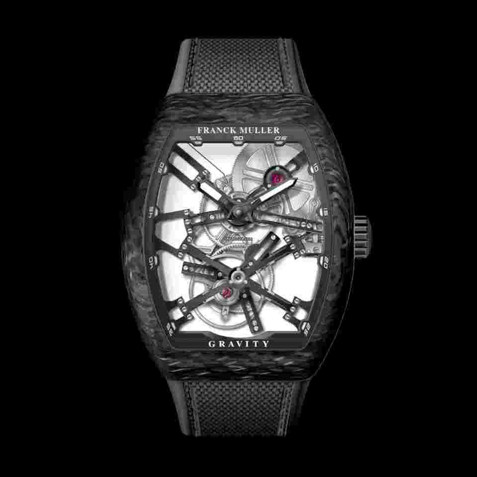 Franck Muller Vanguard
                           
                                 Gravity Tourbillon Skeleton Carbon