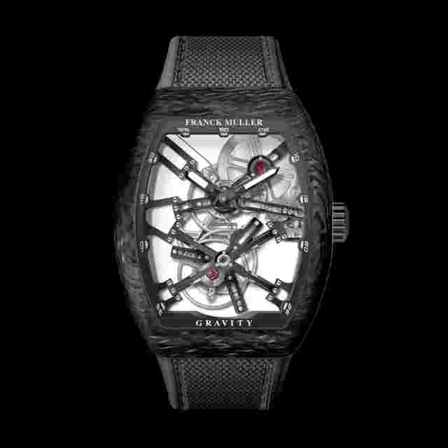 Franck Muller Vanguard
                           
                                 Gravity Tourbillon Skeleton Carbon