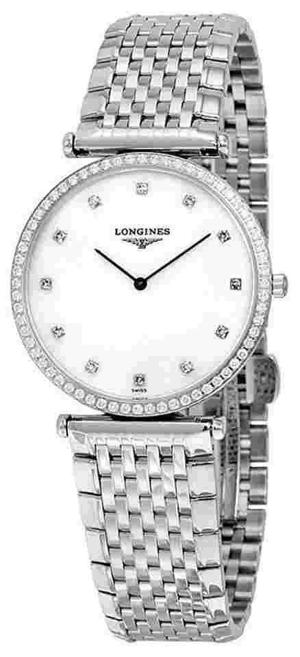 Longines La Grande Classique
                           
                                 Steel Mother-Of-Pearl Diamond Women Watch L47410806