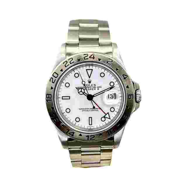 Rolex Explorer II
                           
                                 Polar "Swiss Only" Dial Ref 16570 Circa 1999