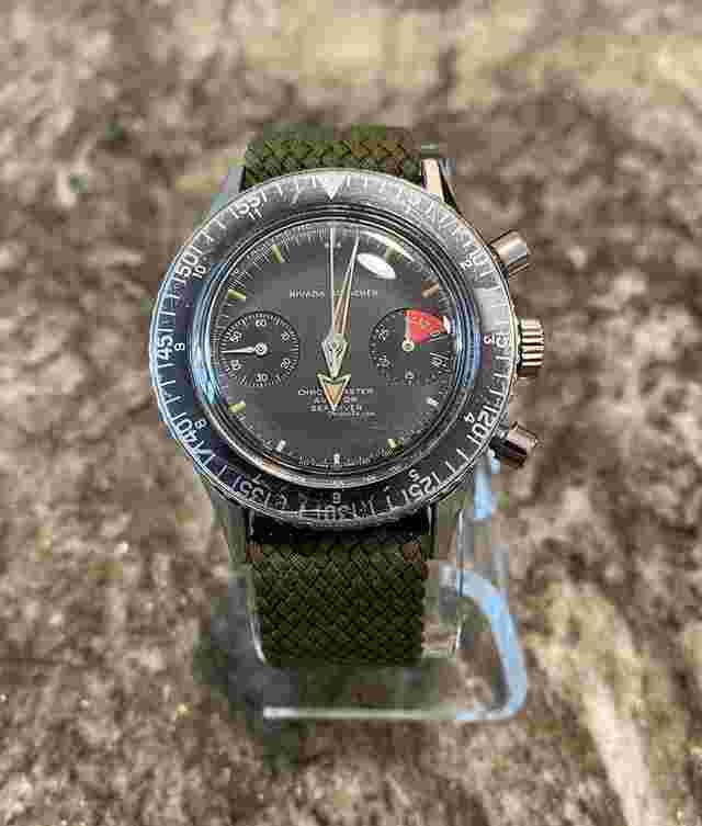 Nivada
                           
                                 Grenchen Chronomaster Aviator Sea Diver Ref. 9989-8222 (85001) - "Very good" condition