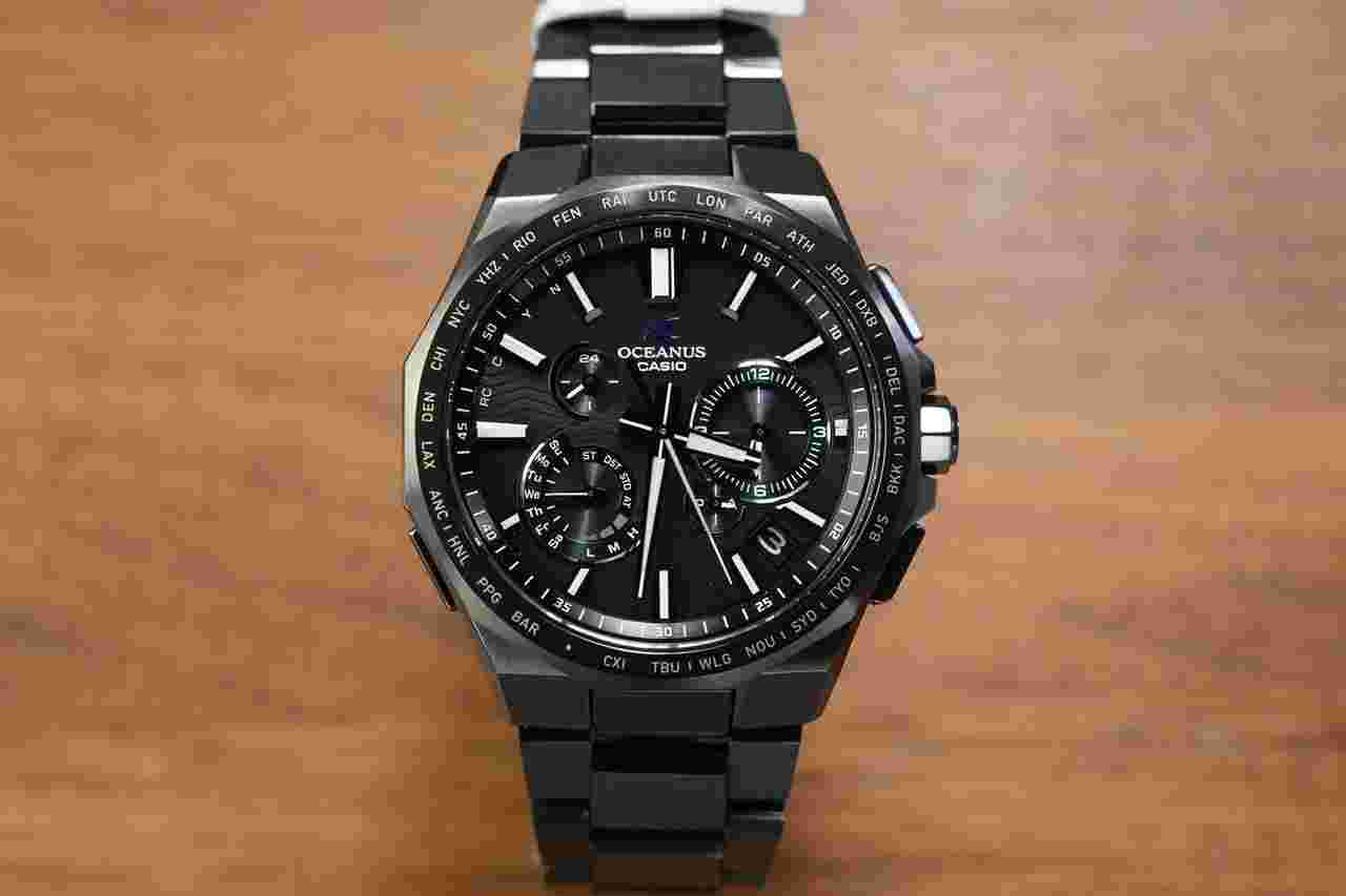 Casio Oceanus Manta Titanium solar radio bluetooth Analog watch OCW-T6000B-1AJF