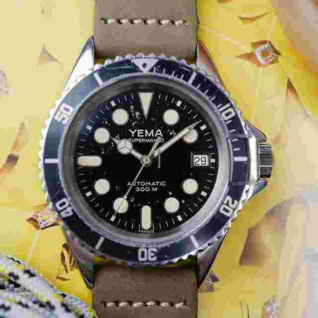 Yema
                           
                                 Superman 2 “La Plongeuse Maxi Dial” (Vintage 1990)
