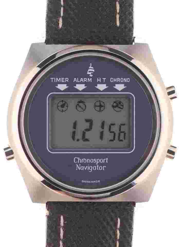 Chronosport Navigator Steel NOS 1980s 