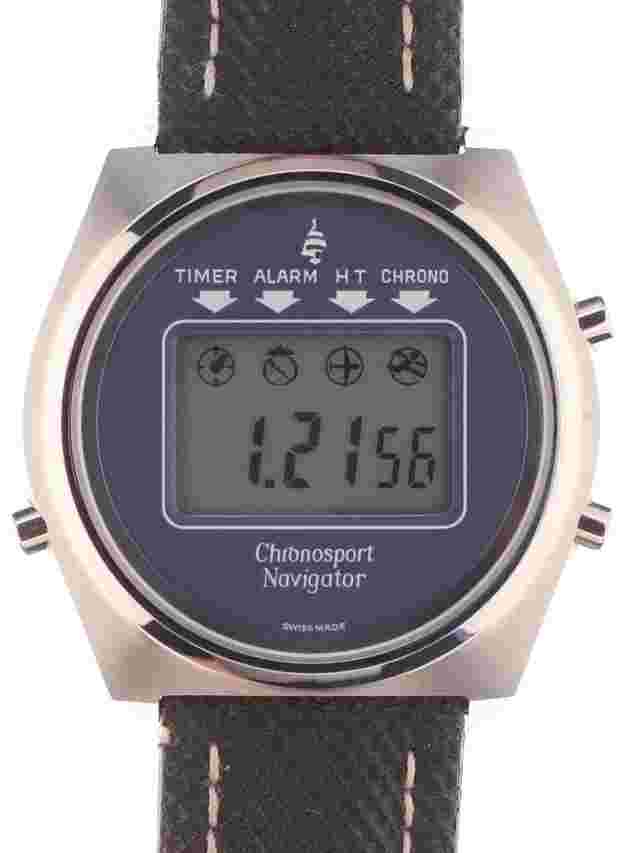 Chronosport Navigator Steel NOS 1980s 