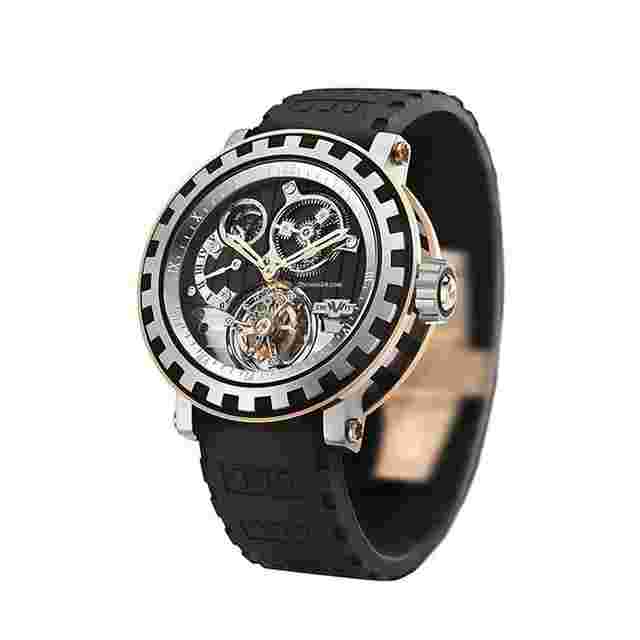 Dewitt Academia
                           
                                 Tourbillon Differentiel Titanium & Carbon & 18K Rose Gold Men's Watch