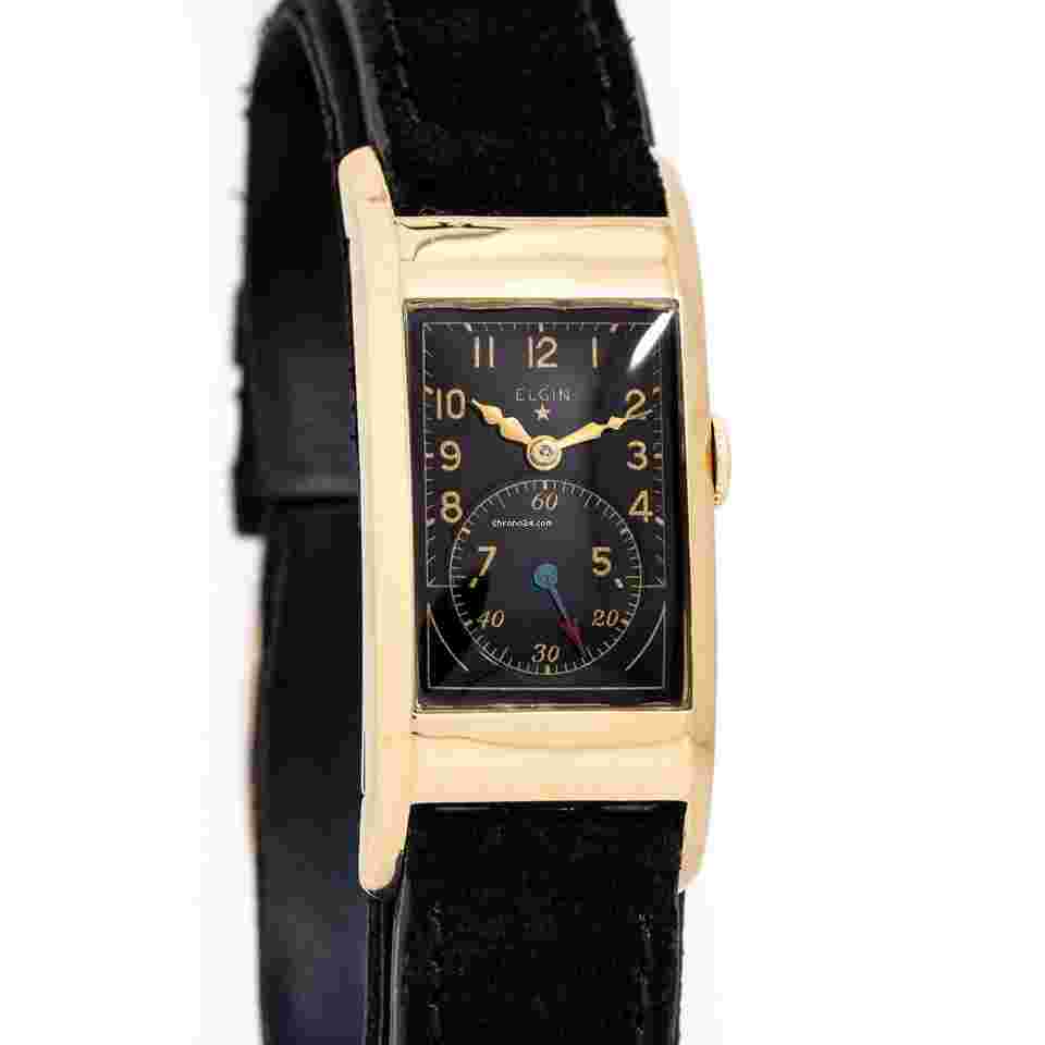 Elgin
1939 Vintage Elgin 10k Yellow Gold Filled Doctor's Watch ( 15201)