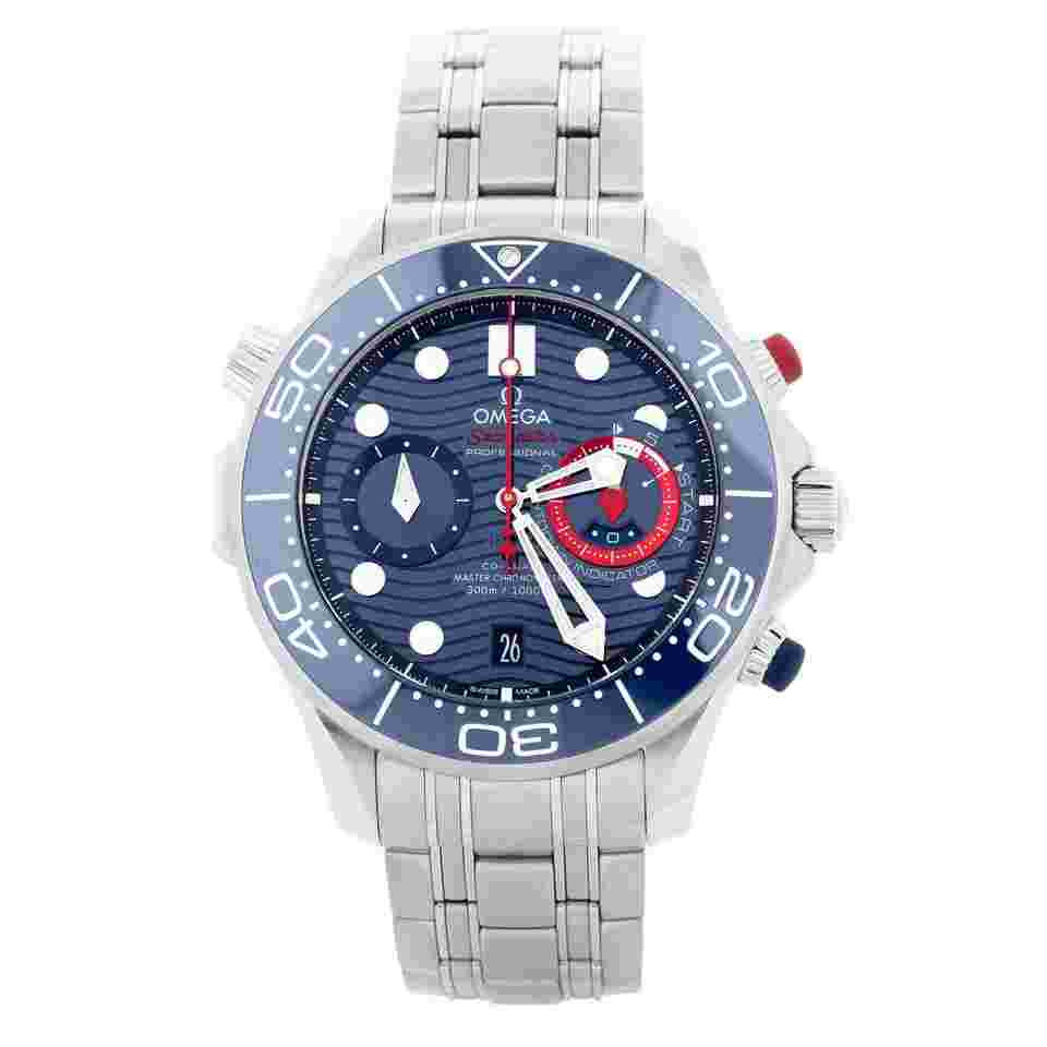Omega Seamaster
                           
                                 America's Cup Stainless Steel Blue Dial 44mm 210.30.44.51.03.002
