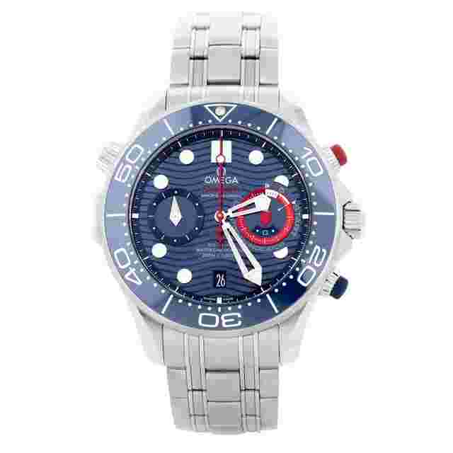 Omega Seamaster
                           
                                 America's Cup Stainless Steel Blue Dial 44mm 210.30.44.51.03.002