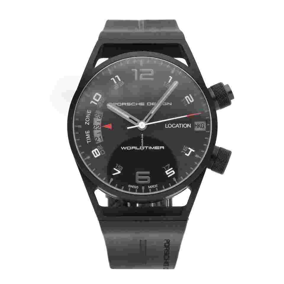 Porsche Design Worldtimer
Black Dial 45mm Automatic Men’s Watch P.675013441180