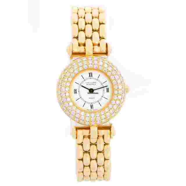 Van Cleef & Arpels
                           
                                 18K Yellow Gold Diamond Watch