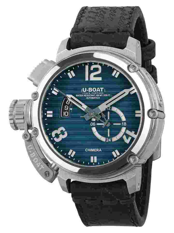 U-Boat 9602 Chimera Solo Tempo Blu Wristwatch